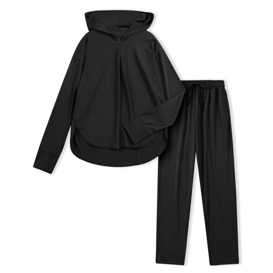 monilo ラッシュガード ハーフジップパーカー ストレートパンツ セット販売 : monilo(モニロ)Yahoo!店 - 通販 ...