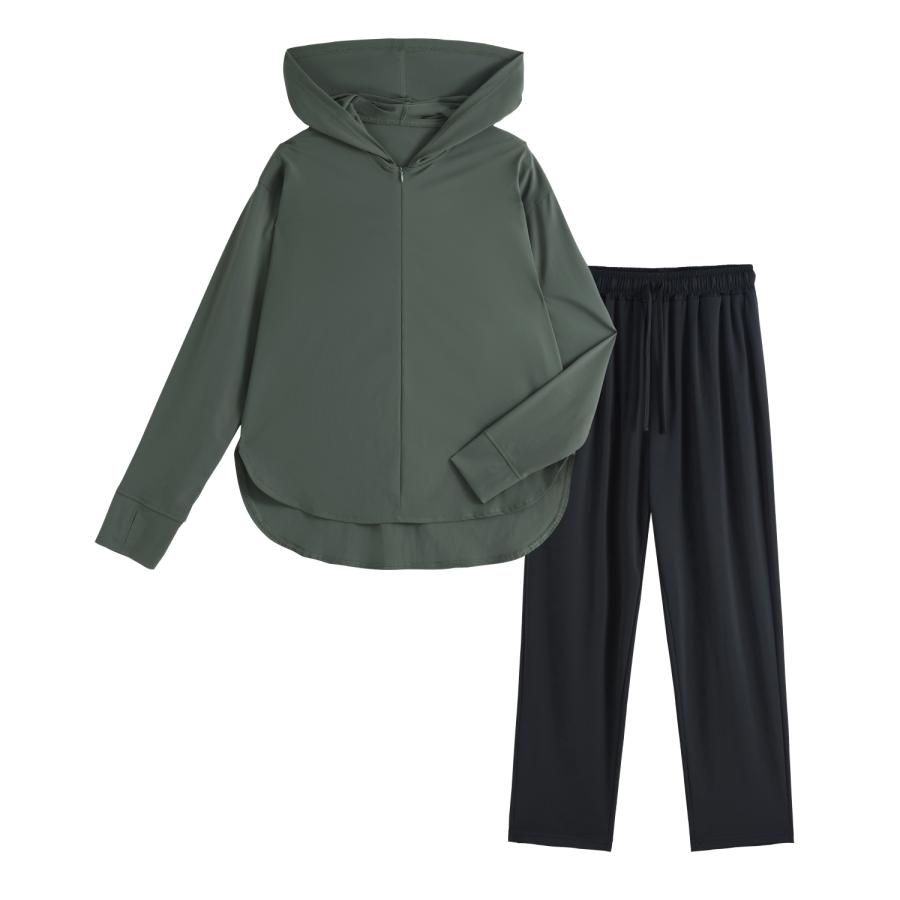 monilo ラッシュガード ハーフジップパーカー ストレートパンツ セット販売 : monilo(モニロ)Yahoo!店 - 通販 ...