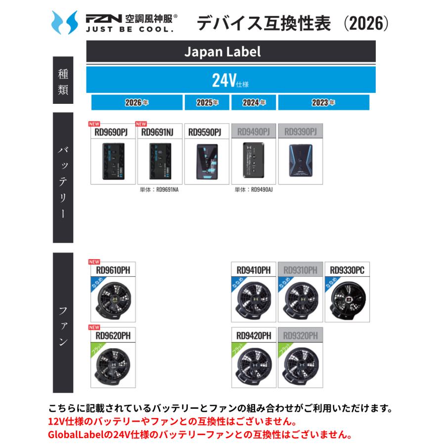 空調風神服 サンエス 24V バッテリー ファン Bluetooth対応 日本製