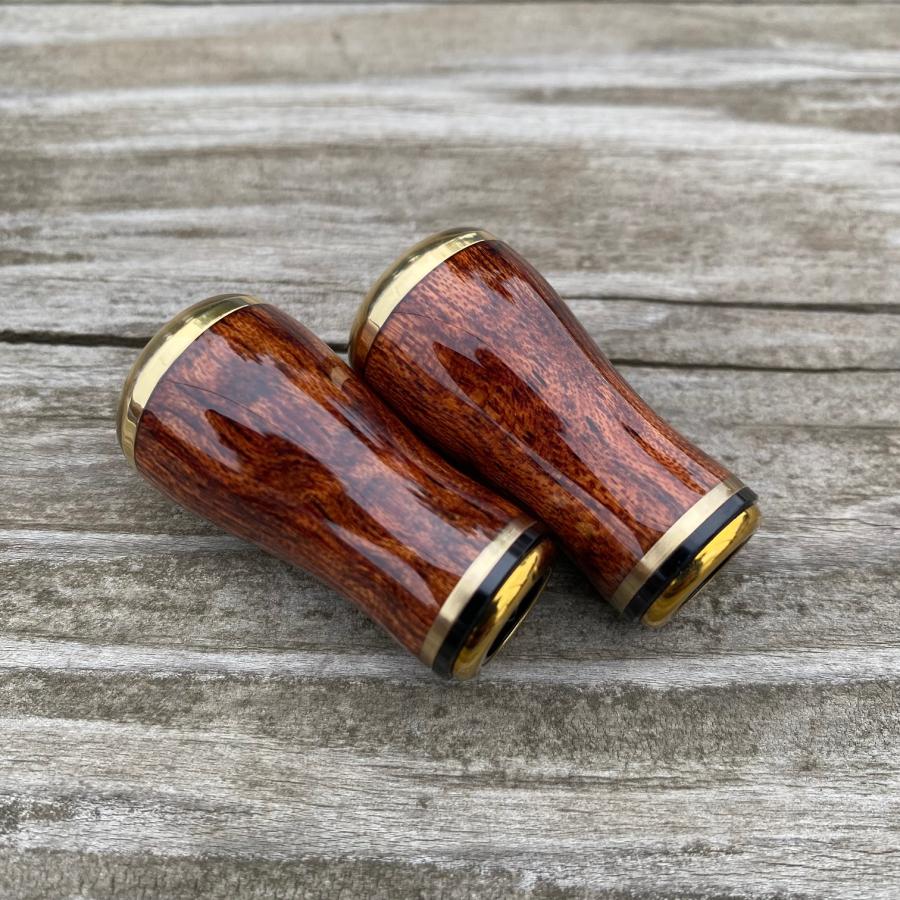 【送料込】銚栄製作所　ヘチリール　ローズウッド　木製リール 送料込】銚栄製作所 ヘチリール ローズウッド 木製リール