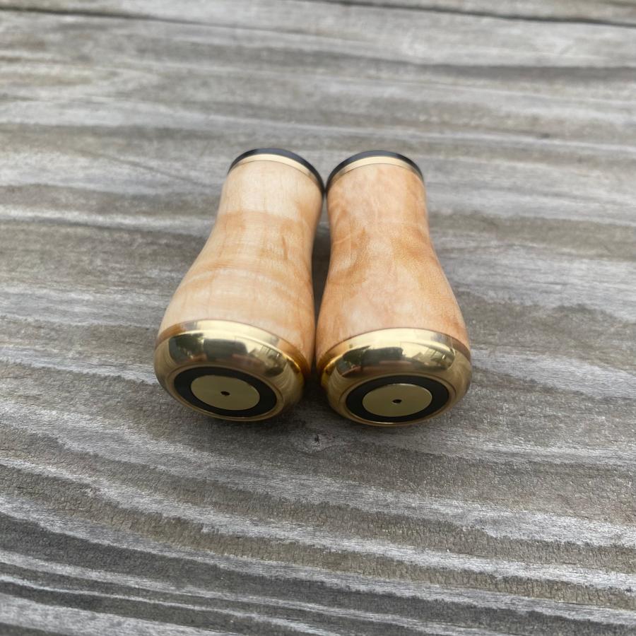 FHFハンドルノブ リールハンドルノブ 楓 メープルウッド 丸形