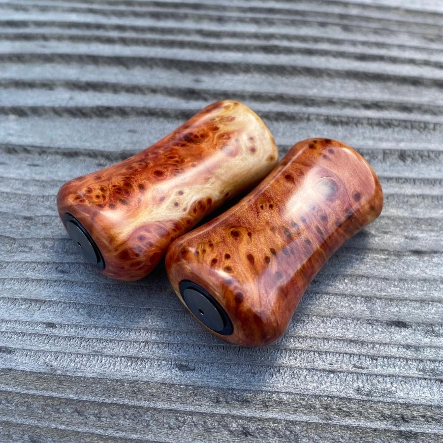 木製ベイトハンドル フェルール仕様 フィッシング ハンドメイド 木製