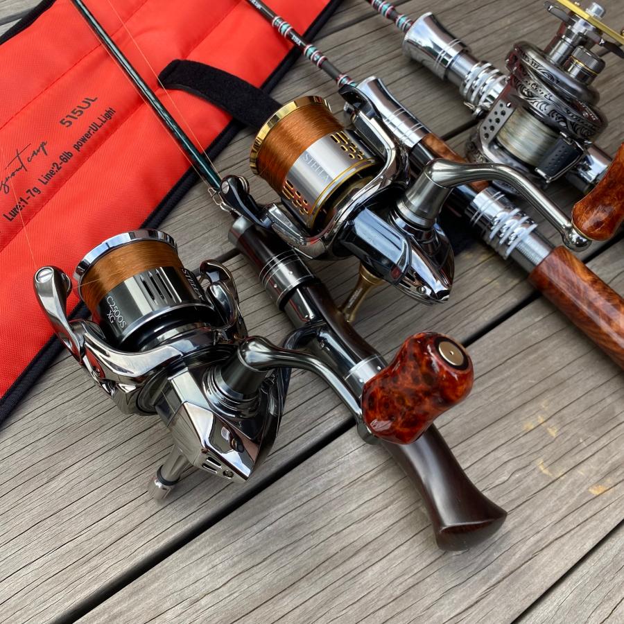 トラウトロッド 4ft7inch ウッドグリップ パックロッド 天然木 渓流