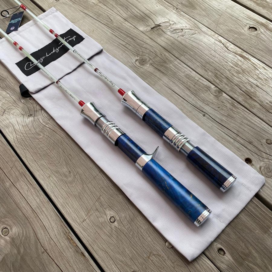 適当な価格 ベイト用 ウッドグリップ グラスロッド BLG407-B