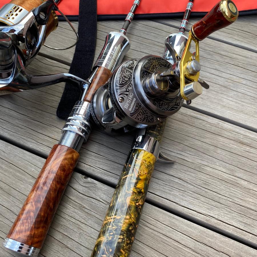 トラウトロッド 渓流スピニング ウッドグリップ S140UL マルチピース