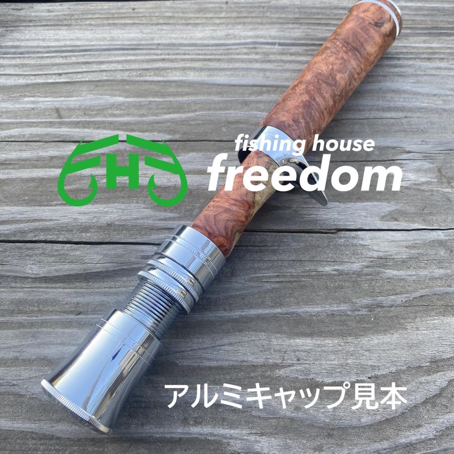 K01 FHF ロッド グリップ ベイト用 写真が現物 花梨 ロッド ハンドル 