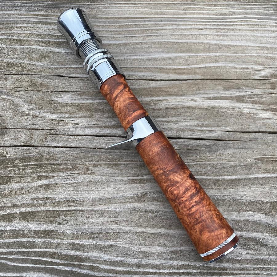 スピニング用チャンピオングリップ ウッド ハンドル 渓流 フェルール