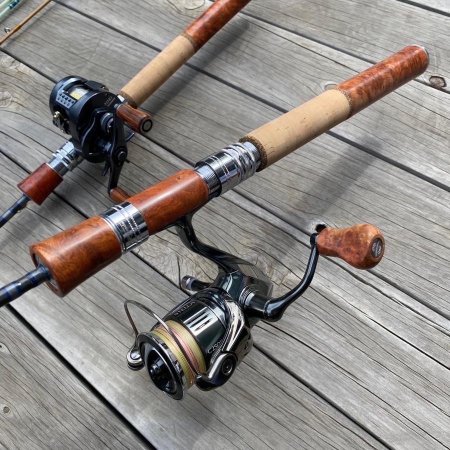 SABBATH FISHING L.S.G180/花梨瘤杢 リールロックグリップ SABBATH FISHING L.S.G180/花梨瘤杢 リールロックグリップ