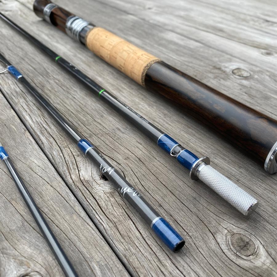 FHF NEWカーボンロッド ヴェルサS510SL 5.10ft 黒柿ロンググリップ