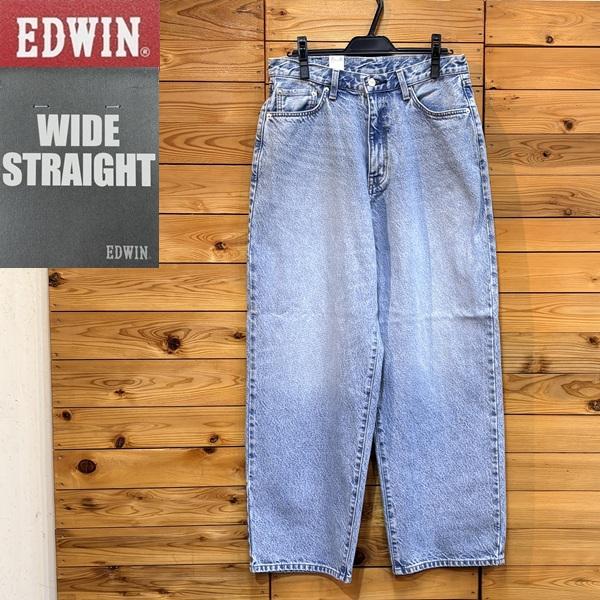 EDWIN（エドウィン） 極太 ジーンズ ワイド ストレート エドウイン