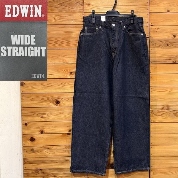 EDWIN（エドウィン） 極太 ジーンズ ワイド ストレート エドウイン