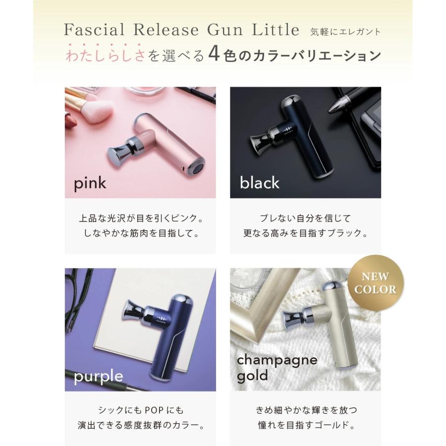 携帯用 全身マッサージ機 WAVEWAVE Fascial Release Gun Little 出張 旅行 リラックス 体 ケア 人気 テレビ マッサージャー 健康グッズ｜fhsr0119｜02