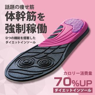 体幹 ダイエット 中敷き インソール 骨盤 筋力UP 衝撃吸収 カロリー