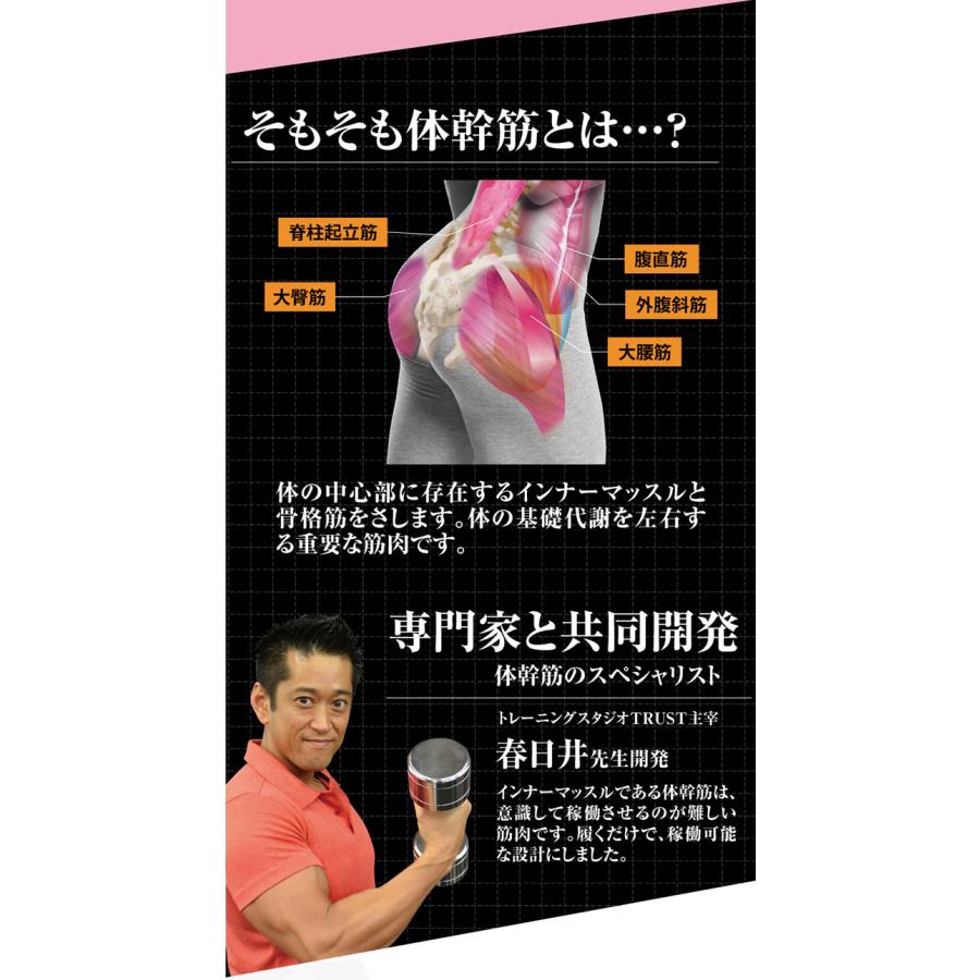 体幹 ダイエット 中敷き インソール 骨盤 筋力UP 衝撃吸収 カロリー