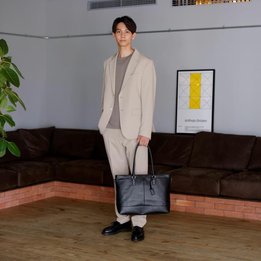 SONNE -ゾンネ- クラウディオ メンズ 本革 レザー 2wayバッグ トートバッグ ショルダー付 B4対応　6944551 | SONNE