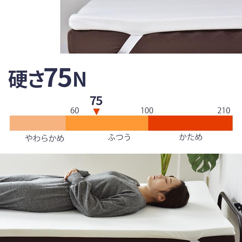 セミダブル 薄型 マットレス トッパー 低反発 未使用 WEIMALL（ウェイモール） マットレストッパー セミダブル 低反発