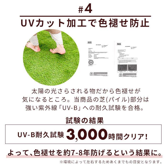 人工芝 ロール 1x10m 送料無料 芝生マット 人工芝生 芝生 ロールタイプ 固定ピン 庭 DIY 屋上緑化 水はけ ガーデン｜fi-mint｜13