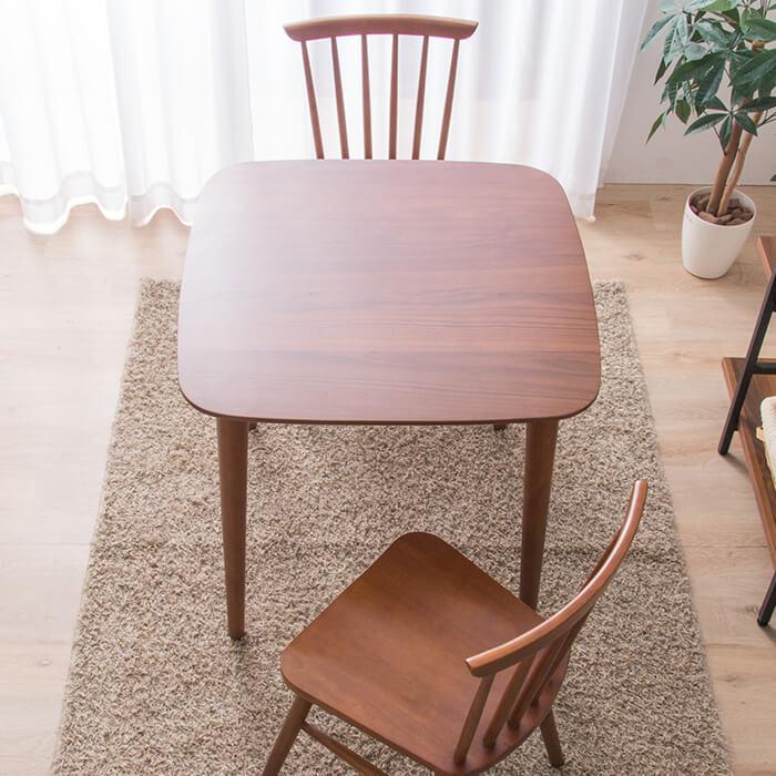 ダイニングテーブル 幅75cm 単品 食卓用 2人用 木製テーブル テーブル おしゃれ 木製 ダイニング 北欧風｜fi-mint｜17