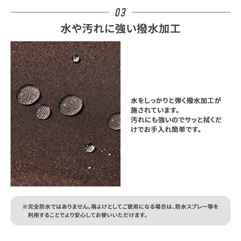 オーニングテント 自立式 3m タンク付き 撥水加工 折りたたみ 手動 白