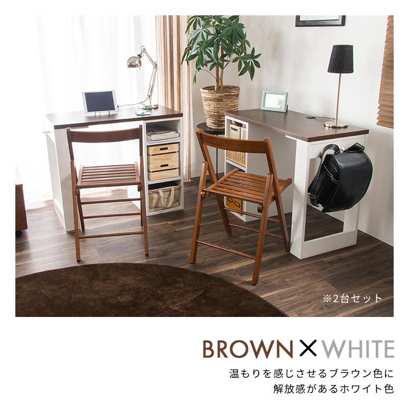 デスク ツイン ツインデスク パソコンデスク 子供机 勉強机 在宅 在宅ワーク | MINT（家具、インテリア） | 20