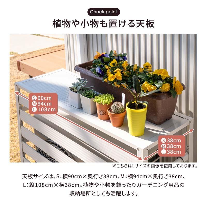 室外機カバー 室外機 アルミ製 特大サイズ エアコンカバー クーラーカバー 錆びにくい Lサイズ DIY 雨 雪 エクステリア｜fi-mint｜08