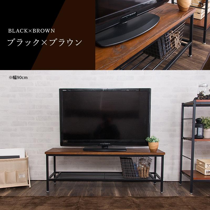 定価40万円！！！ アンティークローボード ヴィンテージ調 テレビ台 ローボード 幅90 テレビボード