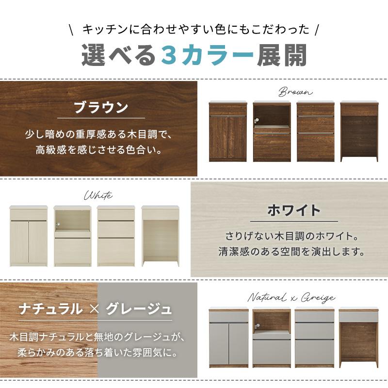MINT 新商品 キッチンカウンター 幅180cm ロータイプ 引出し+開き戸+