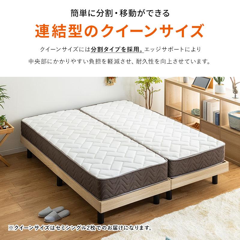 MINT マットレス ポケットコイル ダブル 高密度 20cm トリプルエッジ