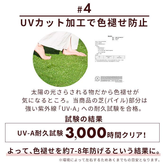 人工芝パネル 32枚入 幅30 人工芝 芝生 タイル タイル ジョイントマット ベランダ 庭 ガーデニング ガーデン DIY セット 2.8平米 デッキ 正方形 屋外｜fi-mint｜13