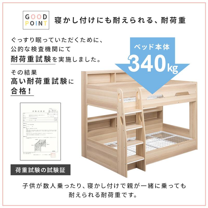 MINT 二段ベッド 2段ベッド ベッドフレーム シングル シングルフレーム