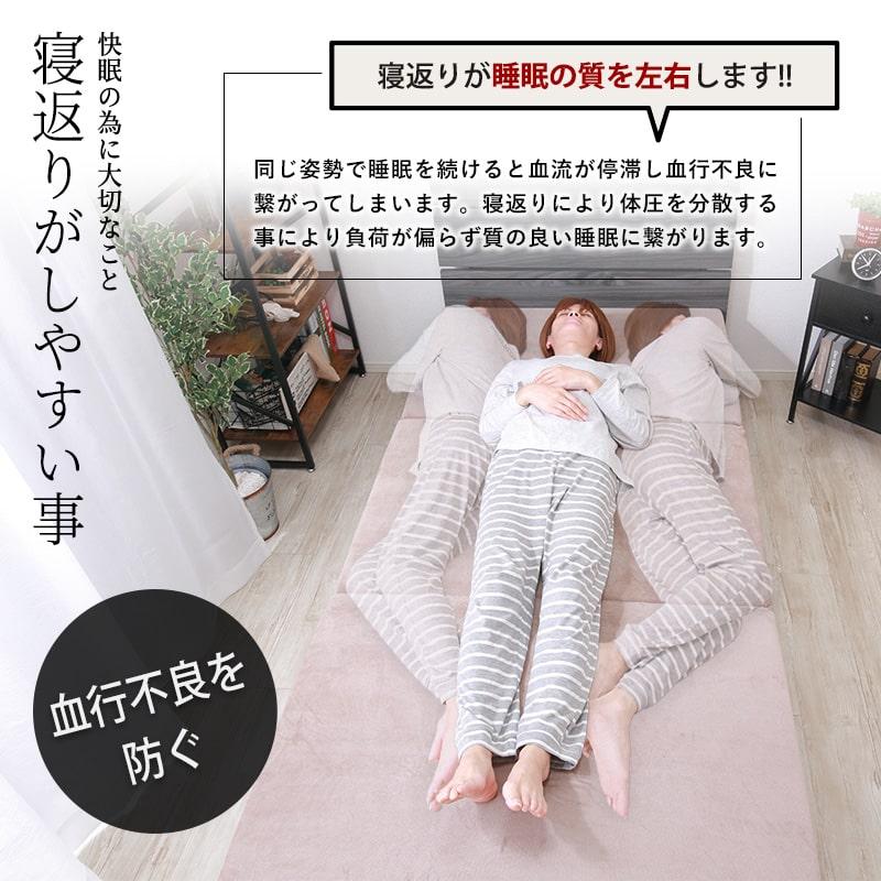 MINT 高反発 マットレス シングル 三つ折り ウレタン 3つ折り
