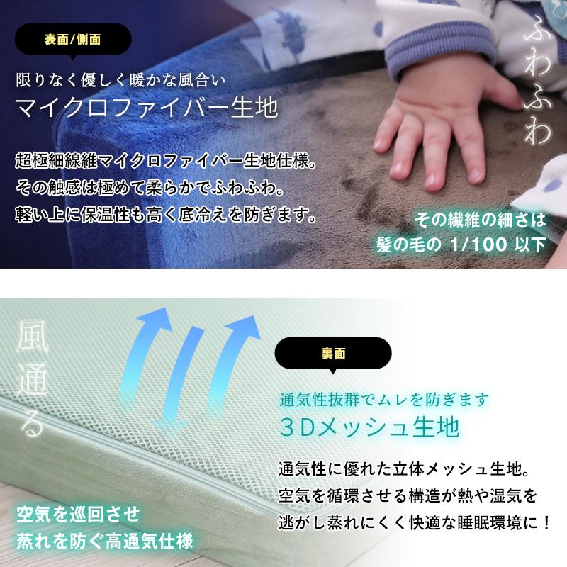 ベビーマットレス ベビーベッド 赤ちゃん ベビー 洗える マットレス 二つ折り 2つ折り 高反発 持ち運び 軽量 コンパクト 厚さ6cm 敷布団 敷き布団 保育園 幼稚園 | MINT（家具、インテリア） | 14