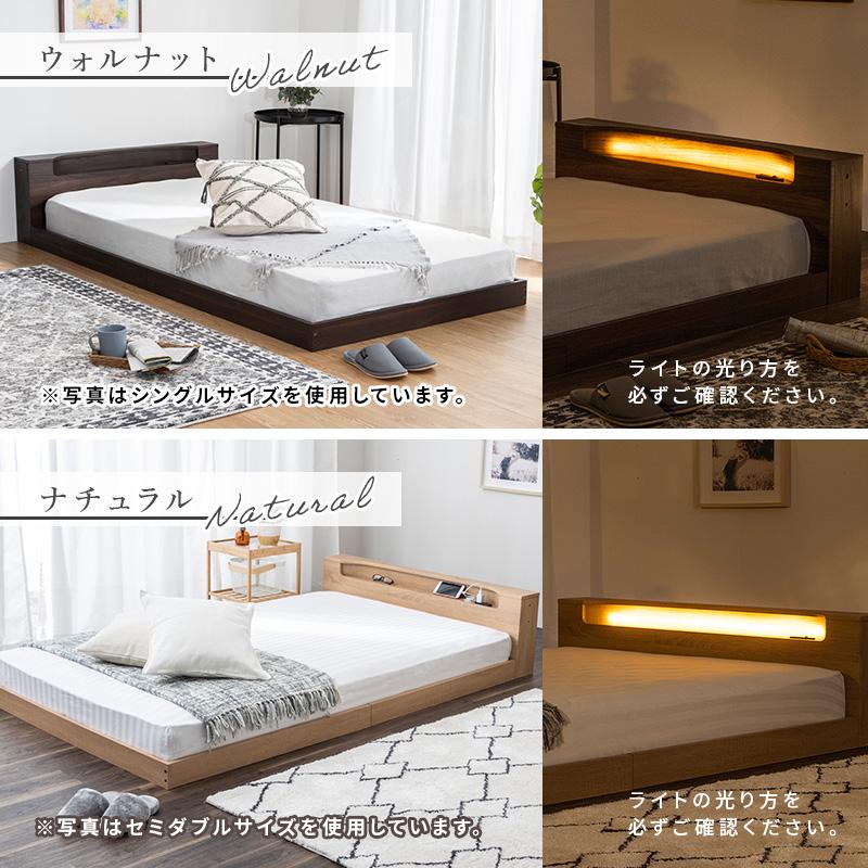 MINT フロアベッド ダブル マットレス付き ベット すのこベッド ロー