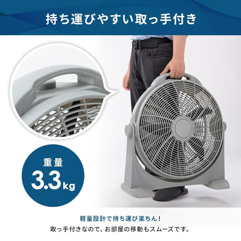 MINT 新商品 扇風機 大型 パワフル 羽根46cm サーキュレーター