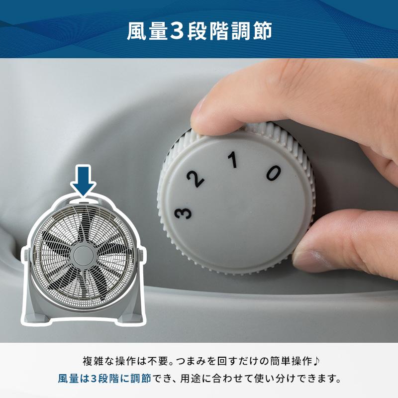 MINT 新商品 扇風機 大型 パワフル 羽根46cm サーキュレーター