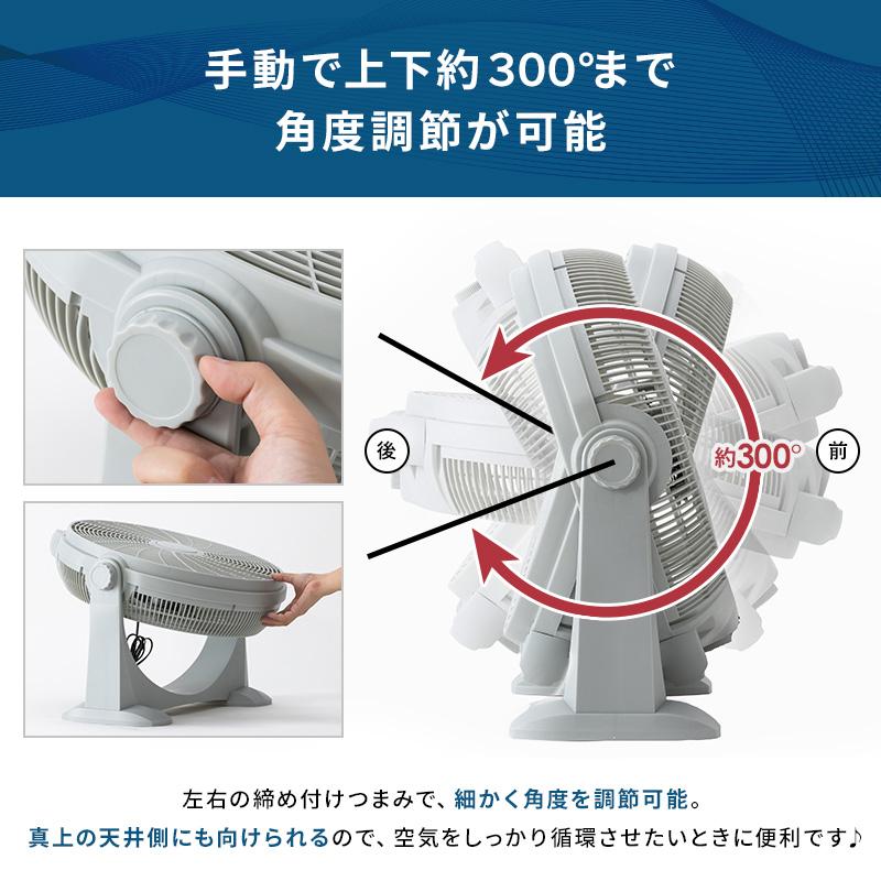 MINT 新商品 扇風機 大型 パワフル 羽根46cm サーキュレーター