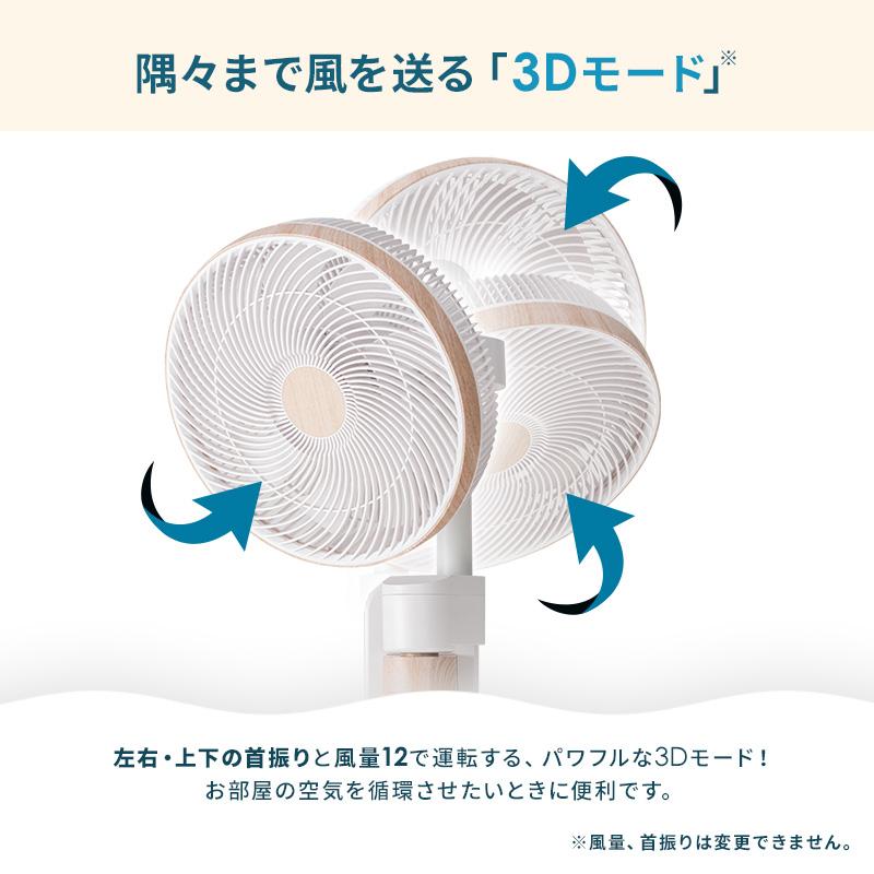MINT 新商品 壁掛け扇風機 人感センサー インテリアライト DCモーター