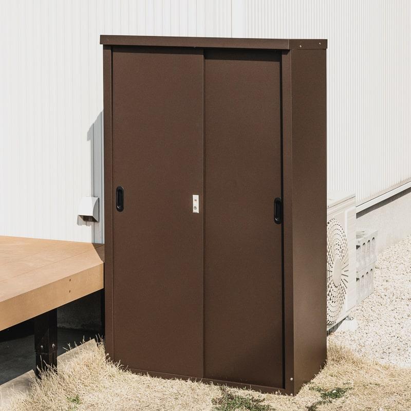 野外物置　スチール製　美品　熊本リサイクルショップen 熊本 リサイクルショップ中古家電販売❗️熊本市北区リサイクル