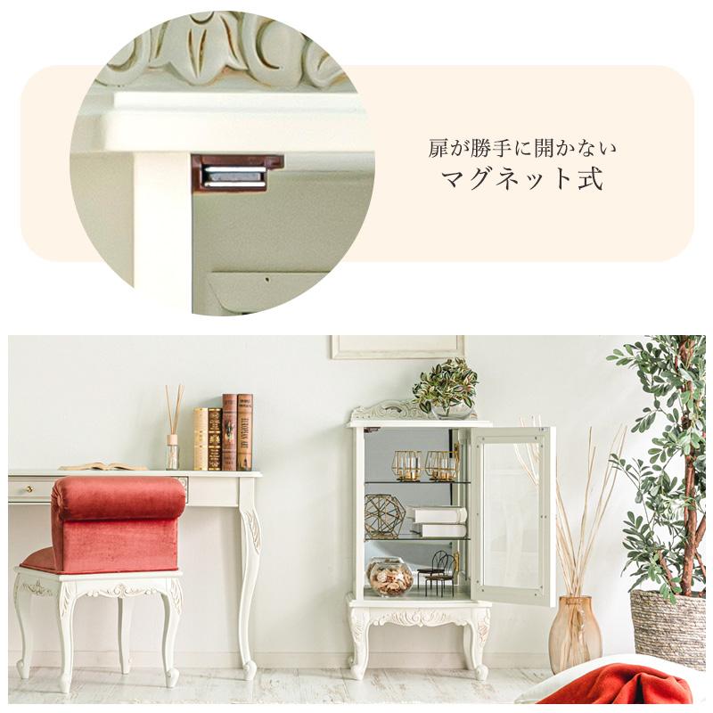 MINT(家具、インテリア) アンティーク調ガラスキャビネット 猫 MINT(家具、インテリア) アンティーク調ガラスキャビネット 猫