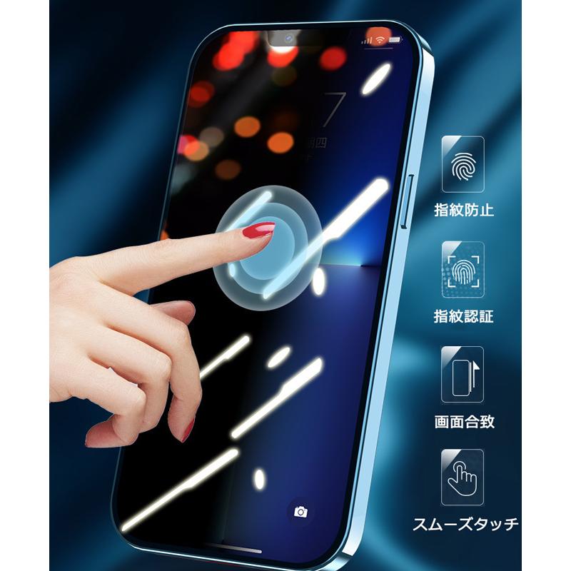 Luphie 正規品 iPhone13 13Pro iPhone 13ProMax スマホケース 覗き見防止 ケース バンパーロック 背面半透明プレート カメラ保護メタルプレート 全面保護 |  | 02