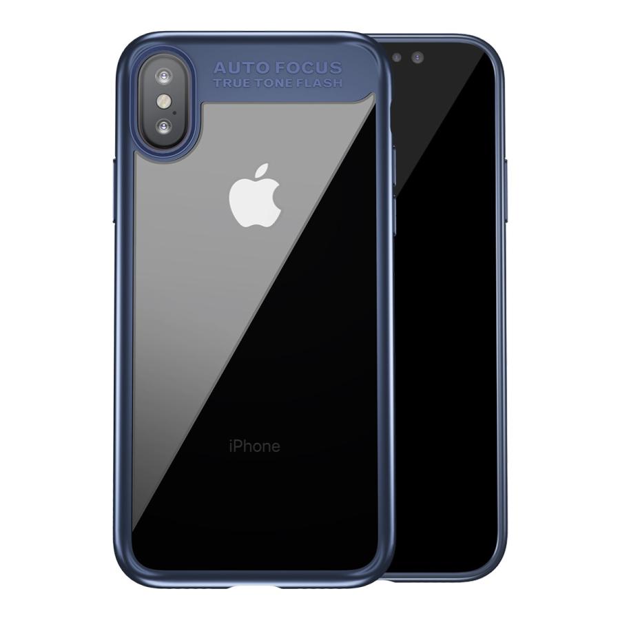 Baseus iPhone Xケースカバー Auto focusケースカバーアイフォンX