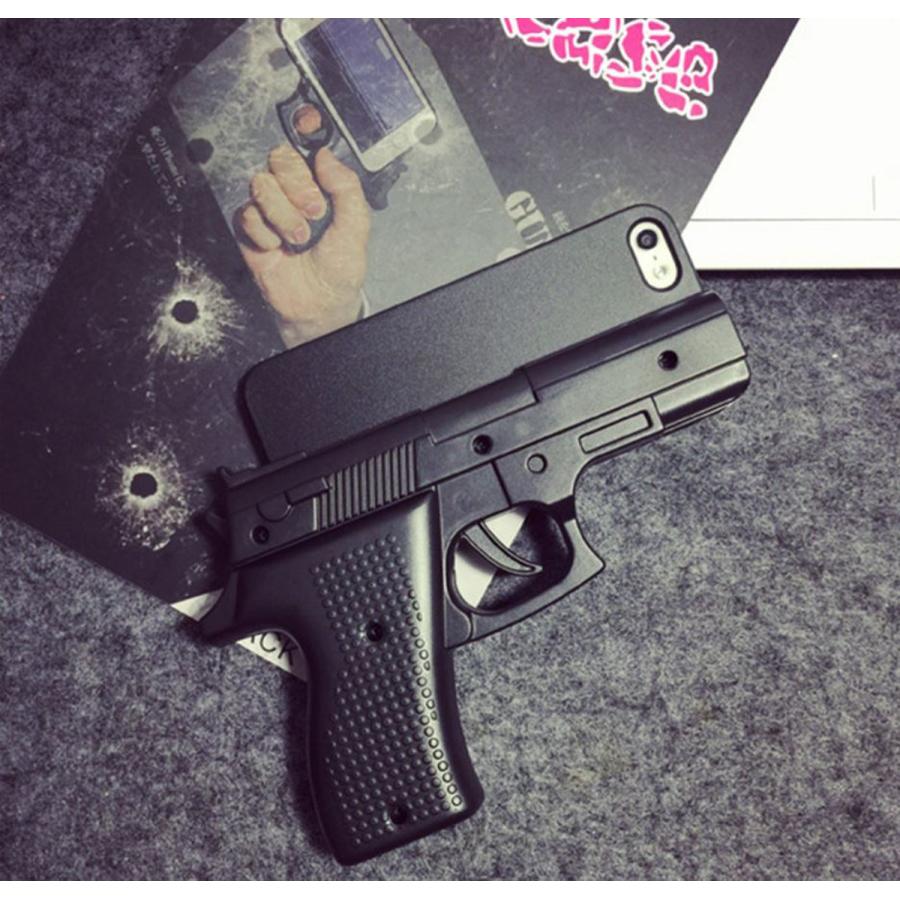 ピストル型 かわいい iPhone6 6S ケース　アイフォンカバー ケース　ダイアリーケース バンパー 携帯ケース　カバー 　ピストル |  | 03