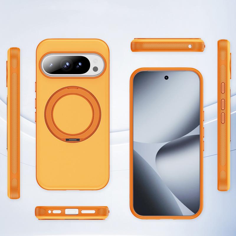 スマホリング スタンド機能 Magsafe対応 iPhone17 Air 17Pro 17ProMax Google Pixel10 10Pro Pixel9 9Pro カバー マグネット リング 軽量 耐衝撃 携帯ケース |  | 12
