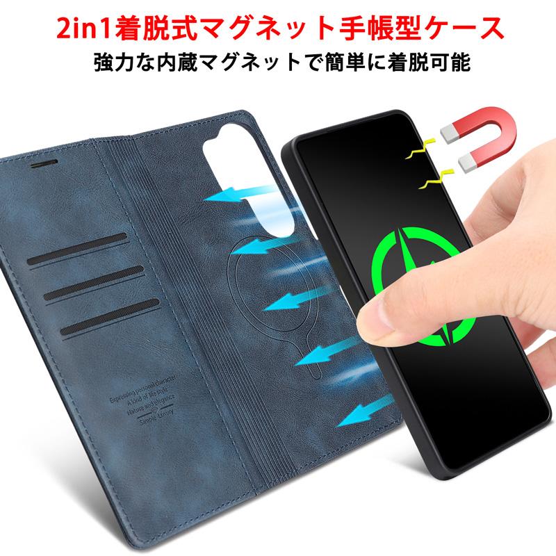 Galaxy S26 ケース 2in1 手帳型 S25 S24 S26Ultra S26Plus Google
