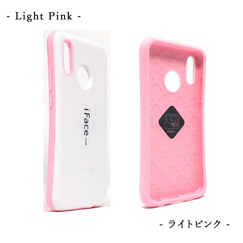 ホワイト版 iFace mall Huawei P20 lite ケース P20lite ファー
