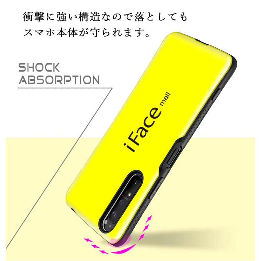Sony Xperia 1 II 本体 iFaceケース付き 強化ガラスフィルム セット