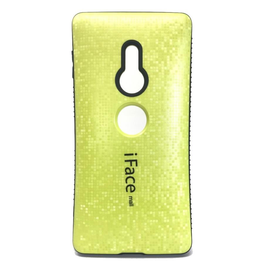 モザイク版 iFace mall ケースホールドリング セット Xperia XZ2