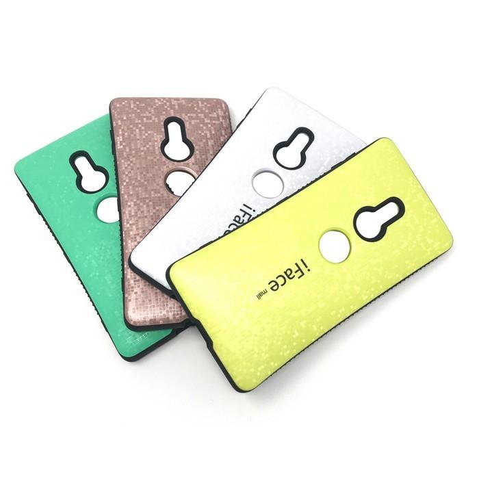 モザイク版 iFace mall ケース 強化ガラスフィルム+ホールドリング