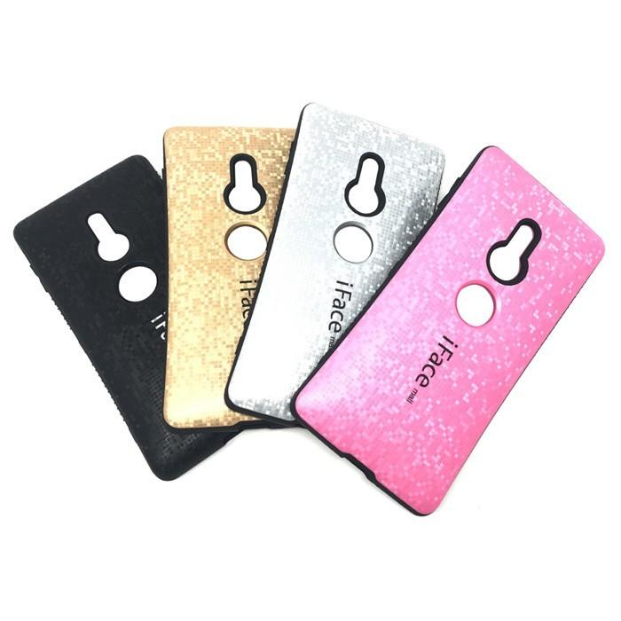 モザイク版 iFace mall ケース ホールドリング セット Xperia