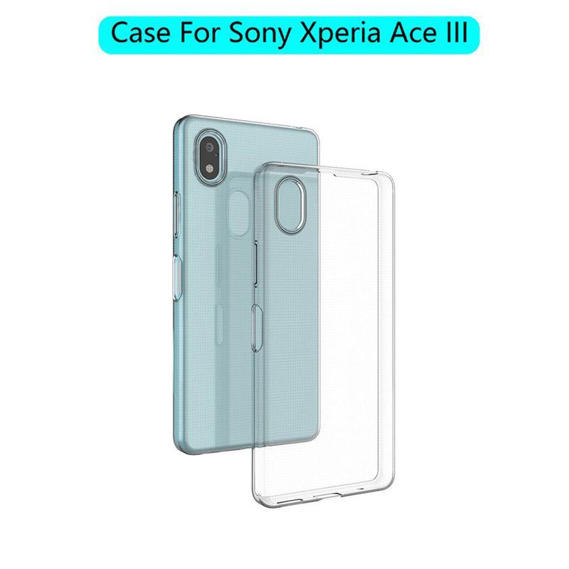Xperia Ace III クリアケース SO-53C SOG08 カバー TPU ソフトケース